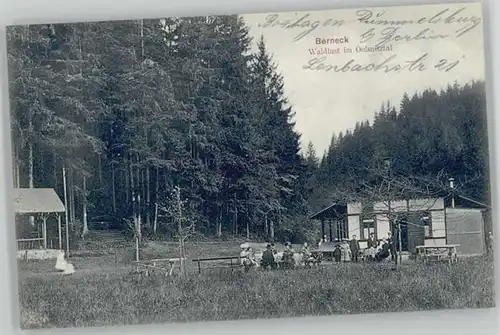 Bad Berneck Bad Berneck Waldlust Oelsnitztal x 1908 / Bad Berneck Fichtelgebirge /Bayreuth LKR