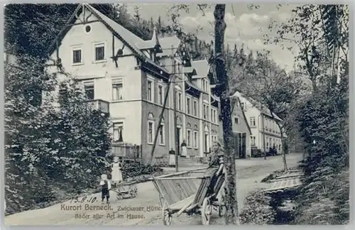 Bad Berneck Bad Berneck Zwickauer Huette x 1910 / Bad Berneck Fichtelgebirge /Bayreuth LKR