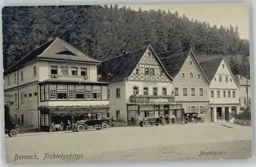 Bad Berneck Marktplatz * 1910