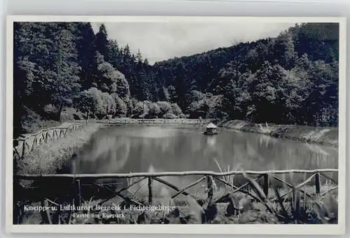 Bad Berneck Kurpark Teich * 1940