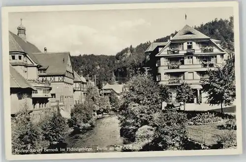 Bad Berneck Hotel Bube Oelschnitz x 1937