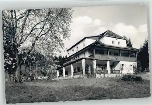 Bad Berneck Kurhaus Waldlust x 1967