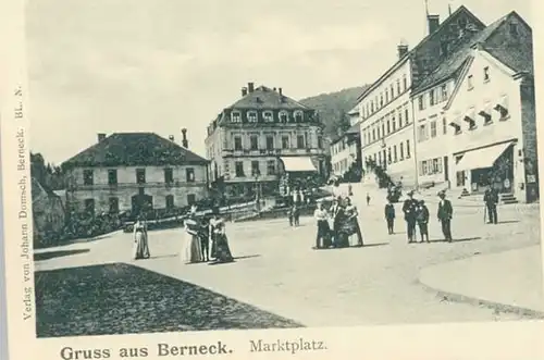 Bad Berneck Marktplatz * 1900