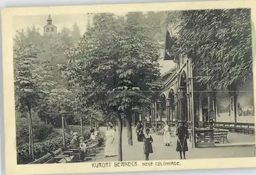 Bad Berneck Kolonnade x 1913