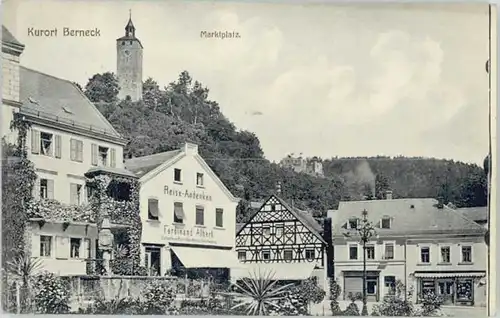 Bad Berneck Marktplatz * 1910