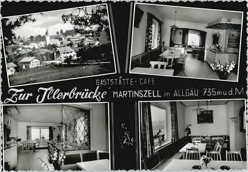 Martinszell Allgaeu Gaststaette Cafe Zur Illerbruecke *