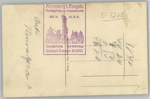 Altenberg Erzgebirge Die Pinge x