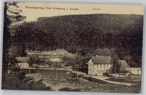 Altenberg Erzgebirge Hirschsprung *