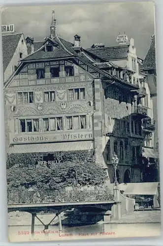 Luzern LU Luzern Haus zur Pfistern x / Luzern /Bz. Luzern City