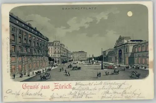 Zuerich Zuerich Bahnhofplatz x / Zuerich /Bz. Zuerich City