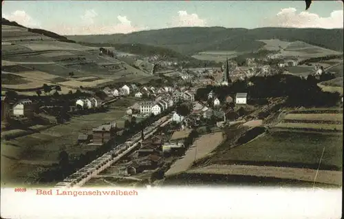 Langenschwalbach Luftbild / Bad Schwalbach /Rheingau-Taunus-Kreis LKR