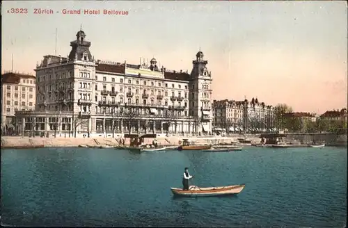 Zuerich Grand Hotel Bellevue Boot  / Zuerich /Bz. Zuerich City