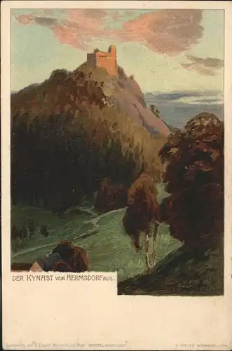 Kynast Riesengebirge Kuenstler Morgenstern /  /