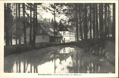 Bodenbach-Tetschen Boehmen Koenigsmuehle /  /