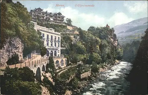 Meran Gilfpromenade / Italien /