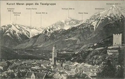 Meran Texelgruppe / Italien /