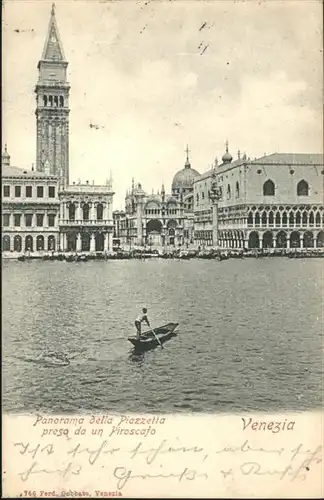 Venezia Venedig Panorama Piazzetta /  /