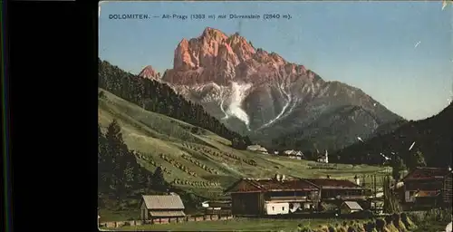 Duerrenstein Dolomiten Alt Prags / Italien /