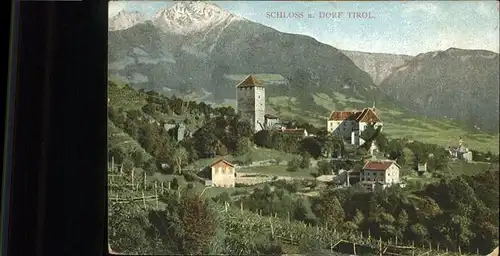 Meran [Stempelabschlag] Schloss  / Italien /