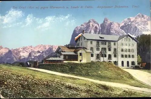 Tre Croci Marmarole Laudo Cadin Ampezzaner Dolomiten / Italien /