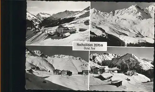 Hochsoelden oetztal / Soelden oetztal Tirol /Tiroler Oberland