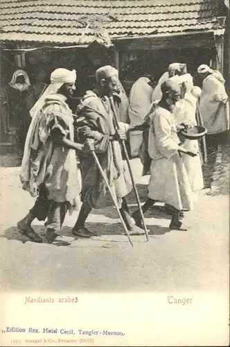 Tanger Mendiants Arabes / Marokko /