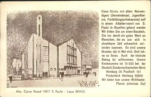San Paulo Kirche  / Brasilien /
