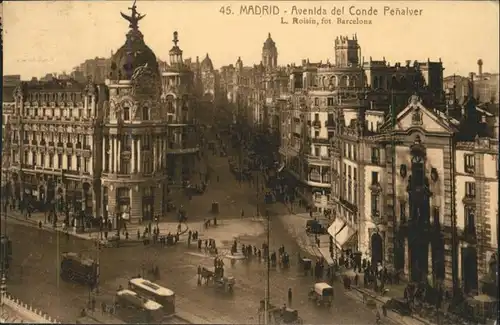 Madrid Spain Avenida Conde Penalver / Madrid /