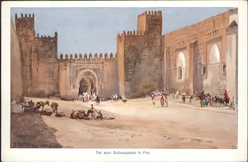 Fes Sultanspalast Kamel / Marokko /