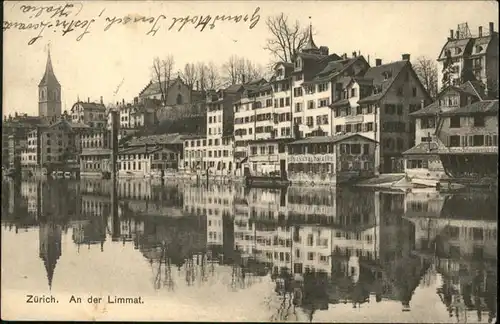 Zuerich Limmat / Zuerich /Bz. Zuerich City
