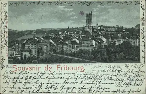 Fribourg FR  / Fribourg FR /Bz. La Sarine