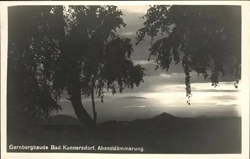 Bad Kunnersdorf Garnbergbaude / Tschechische Republik /