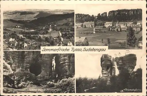 Tyssa Sudetengau Triumphorte  / Tschechische Republik /