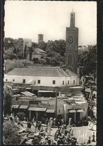 Tanger Le Grand Socco et la Mosquee / Marokko /