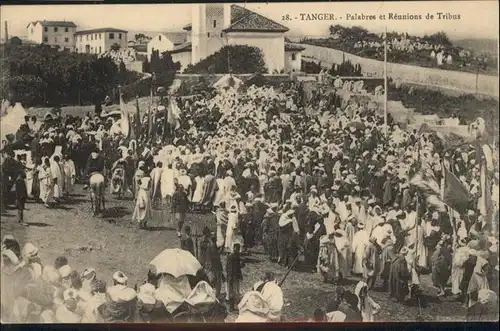 Tanger Palabres et Reunions de Tribus / Marokko /