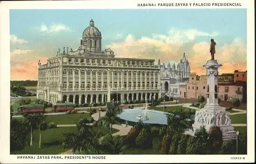 Habana Havana Zayas Park Presidents House / Havana /