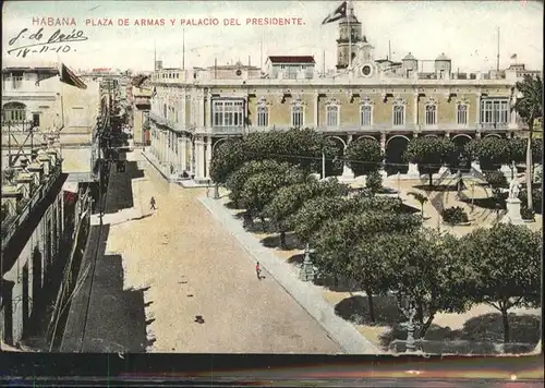 Habana Havana Plaza de Armas Palacio del Presidente / Havana /