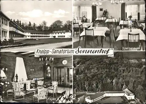 Iburg Teutoburger Wald Kneipp-Sanatorium Sonnenhof / Hoerstel /Steinfurt LKR