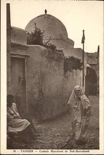 Tanger Casbah Marabout Sidi Berraisoul / Marokko /