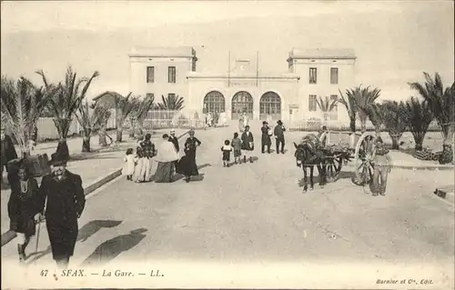 Sfax La Gare Esel / Tunesien /