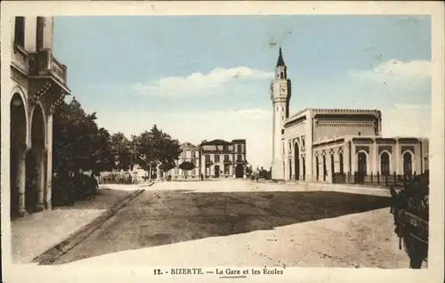 Bizerte La Gare les Ecoles / Tunesien /