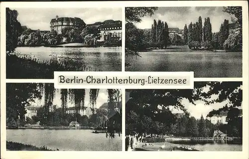 Charlottenburg Lietzensee / Berlin /Berlin Stadtkreis