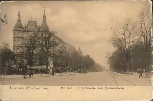 Charlottenburg Berlinerstrasse
Bismarckstrasse / Berlin /Berlin Stadtkreis