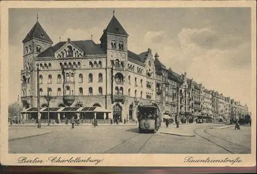 Charlottenburg Tauentzienstrasse Strassenbahn / Berlin /Berlin Stadtkreis