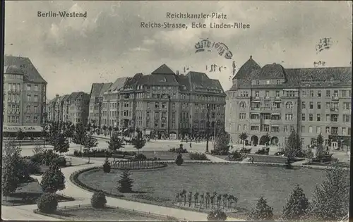 Charlottenburg Westend Reichs-Strasse Linden-Allee / Berlin /Berlin Stadtkreis