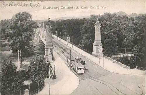 Cannstatt Koenig karls-Bruecke / Stuttgart /Stuttgart Stadtkreis