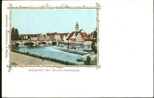 Cannstatt Wilhelmsbruecke / Stuttgart /Stuttgart Stadtkreis