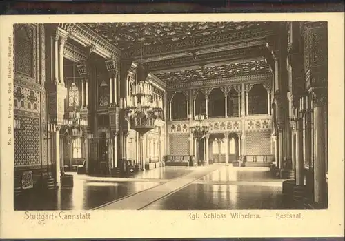 Cannstatt Kgl. Schloss Wilhelma
Festsaal / Stuttgart /Stuttgart Stadtkreis