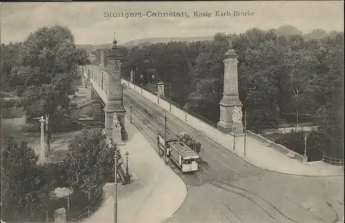 Cannstatt Koenig-Karls-Bruecke / Stuttgart /Stuttgart Stadtkreis