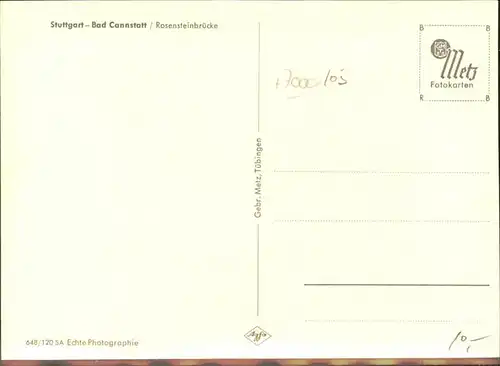 Cannstatt Gesamtansicht / Stuttgart /Stuttgart Stadtkreis